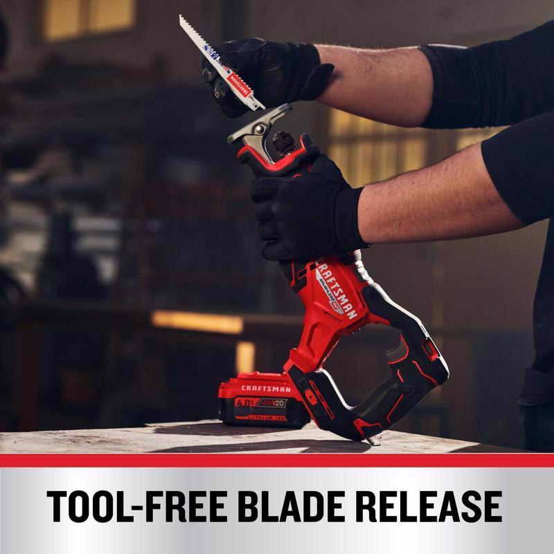 Craftsman V20 RP Cordless Brushless Reciprocating Saw Tool Only