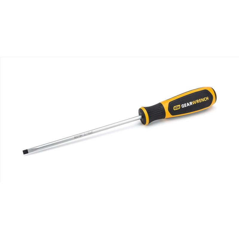 Gearwrench 3/16 in. X 6 in. L Slotted Cabinet Screwdriver 1 pk