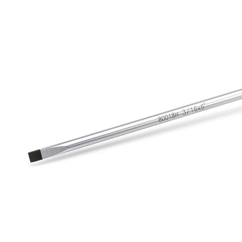 Gearwrench 3/16 in. X 6 in. L Slotted Cabinet Screwdriver 1 pk