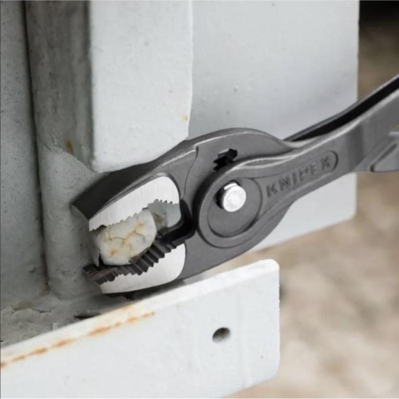 Knipex 10 in. Chrome Vanadium Steel TwinGrip Slip Joint Pliers