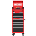 CRAFTSMAN S2000 Series  26-Inch 5-Drawer Steel Rolling Tool Cabinet with 26-Inch 4-Drawer Tool Chest