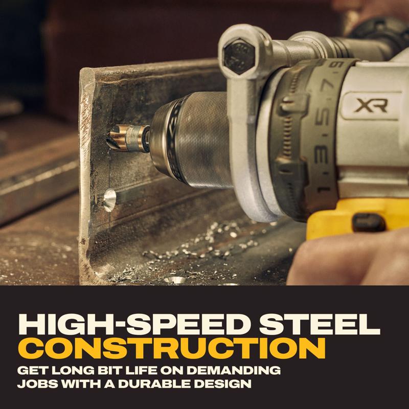 DeWalt 1/2 in. High Speed Steel Countersink Bit 1 pc
