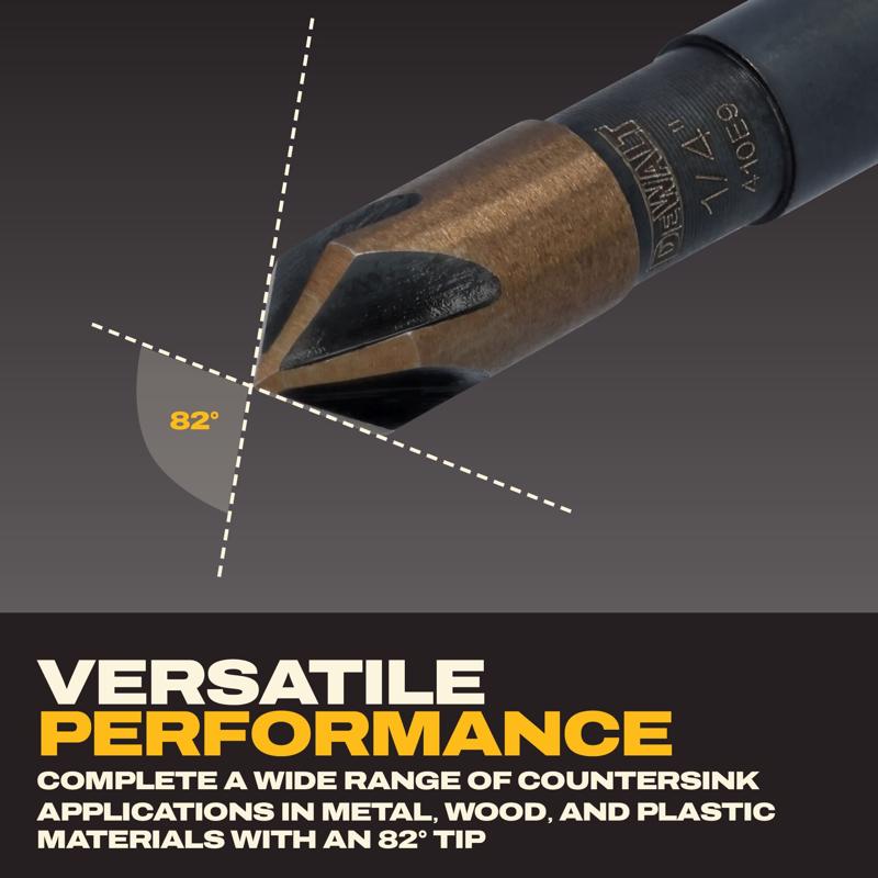 DeWalt 3/4 in. High Speed Steel Countersink Bit 1 pc