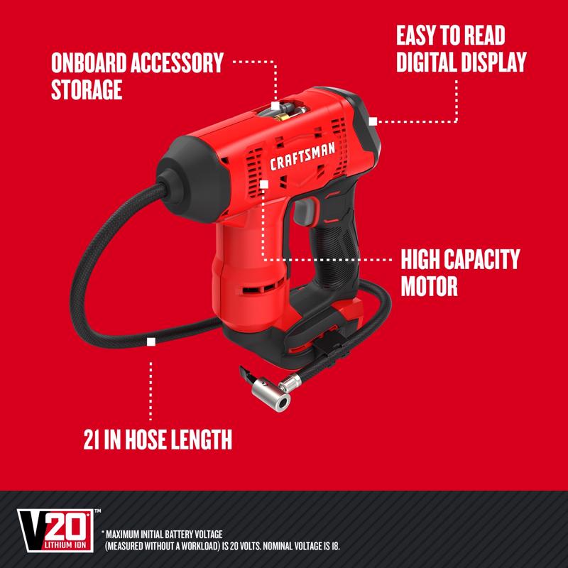 CRAFTSMAN  V20 3Ah Advanced Battery Starter  with Jig Saw with  Inflator