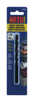 ARTU 5/16 in. X 4-1/2 in. L Tungsten Carbide Tipped Drill Bit Straight Shank 1 pc