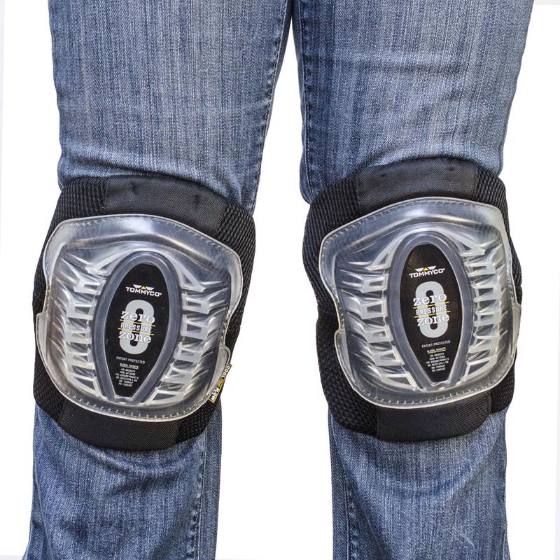 Tommyco GELite 6 in. L X 4.5 in. W Gel Knee Pads Black One Size Fits All