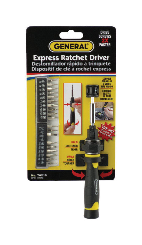 General Multi-Bit Screwdriver 20 pc