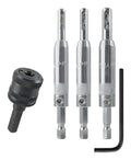 Make it Snappy 5/64 7/64 9/64 in. Steel Self-Centering Hinge Bit Set 3 pc