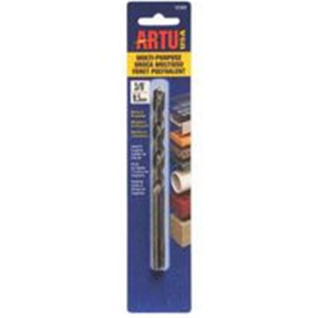 ARTU 3/8 in. X 5-1/4 in. L Tungsten Carbide Tipped Drill Bit Straight Shank 1 pc