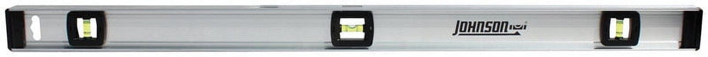 Johnson 36 in. Aluminum I-Beam Level 3 vial