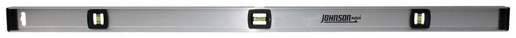 Johnson 48 in. Aluminum I-Beam Level 3 vial